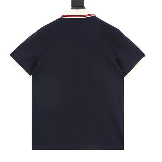 Gucci Double G Pocket Embroidered Polo Shirt product detail 2