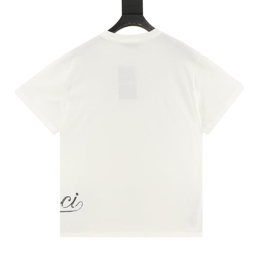 Gucci Hem Logo Print T-Shirt product detail 2