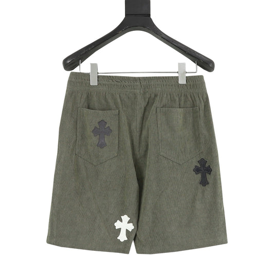 Chrome Hearts Cross Patch Embroidered Shorts product detail 2