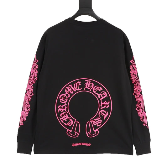 Chrome Hearts Scroll Print Long-Sleeve T-Shirt product detail 2