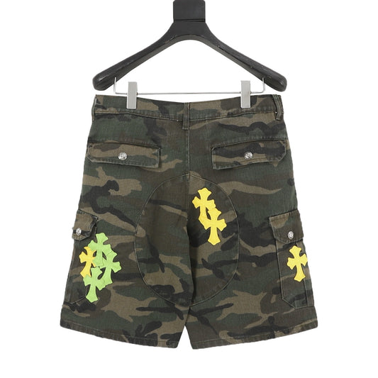 Chrome Hearts City Edition Cross Patch Denim Shorts product detail 2