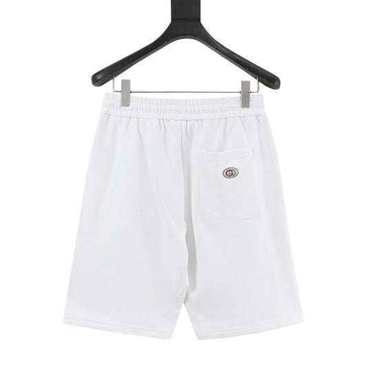 Gucci Letter Embroidered Shorts product detail 2