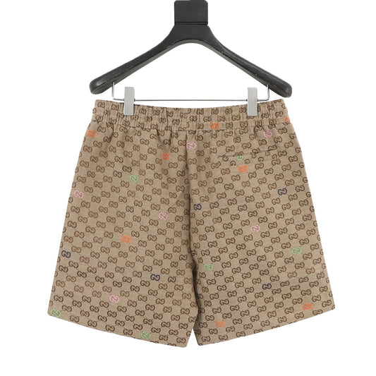 Gucci All-Over Color Logo Jacquard Shorts product detail 2