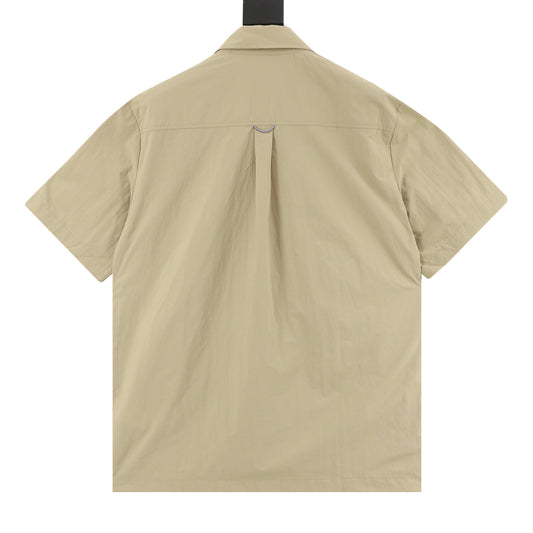 Louis Vuitton Camping Zip Short-Sleeve Shirt - Green product detail 2