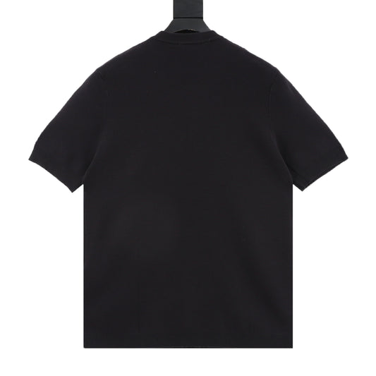 Gucci Double G Embroidered Silk-Cotton Knit T-Shirt product detail 2