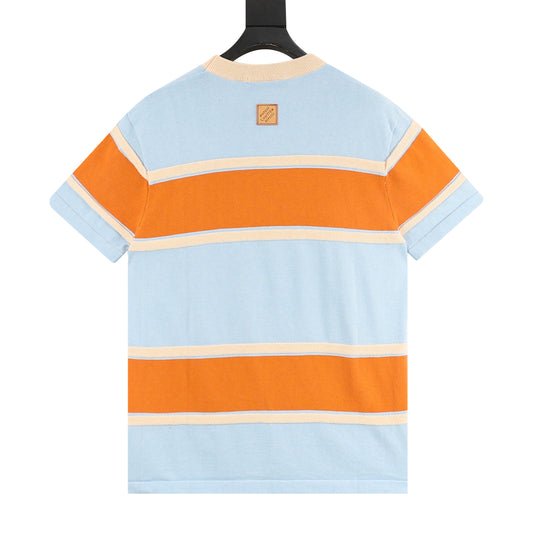 Louis Vuitton Embroidered Stripe T-Shirt product detail 2