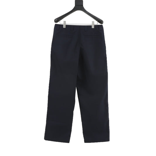 Gucci Letter Print Twill Trousers product detail 2