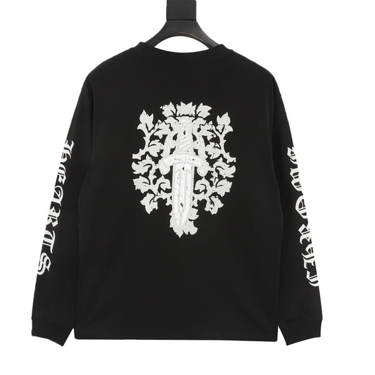 Chrome Hearts Dagger Print Long-Sleeve T-Shirt product detail 2