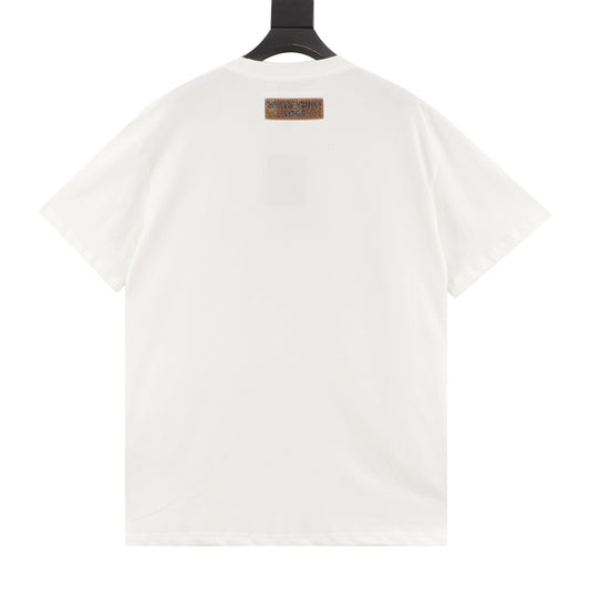 Louis Vuitton Beaded Crew-Neck T-Shirt - Black product detail 2