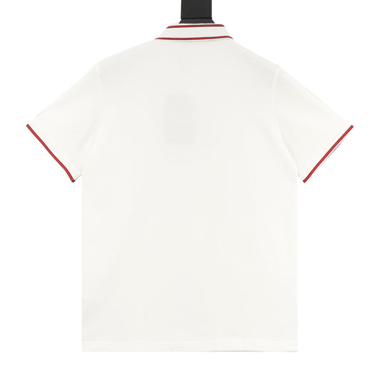 Gucci Jacquard-Collar Letter Polo Shirt product detail 2