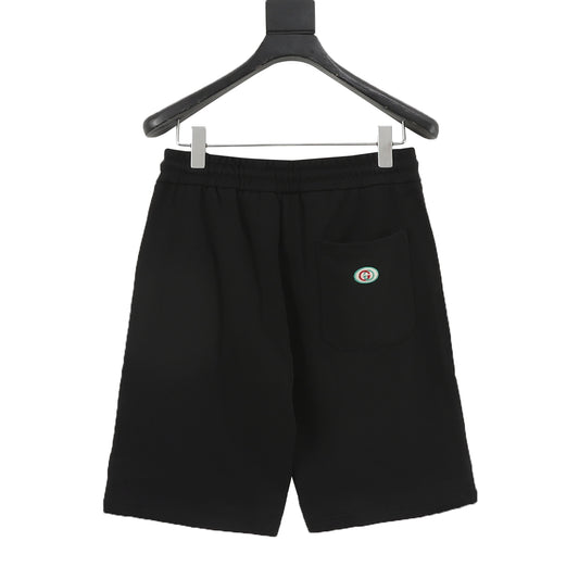 Gucci Letter Embroidered Shorts product detail 2
