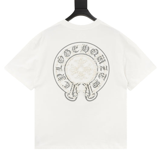 Chrome Hearts Pearl Horseshoe T-Shirt product detail 2