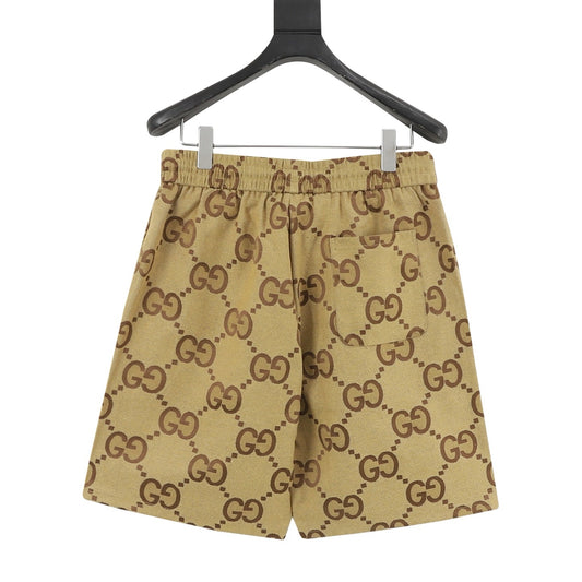 Gucci All-Over Oversized Double G Shorts product detail 2