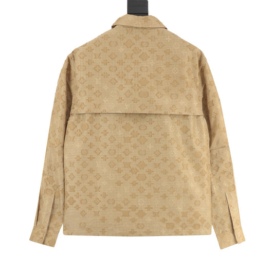 Louis Vuitton Monogram Ripstop Shirt Jacket - Black product detail 2