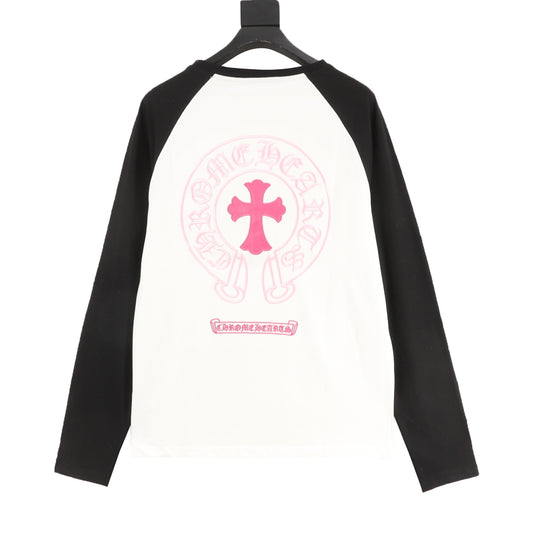 Chrome Hearts Embroidered Horseshoe Panel Long-Sleeve T-Shirt product detail 2