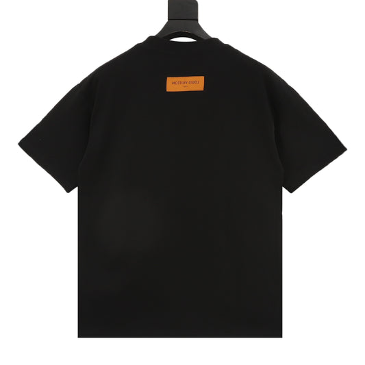 Louis Vuitton Paint-Splatter Print T-Shirt product detail 2
