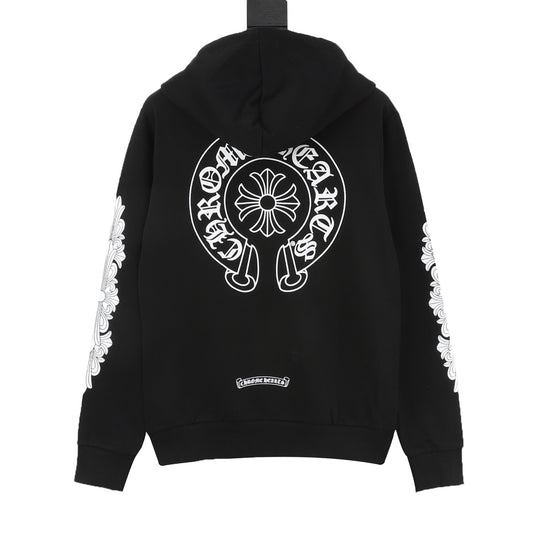 Chrome Hearts Sleeve Graphic Print Zip Jacket product detail 2