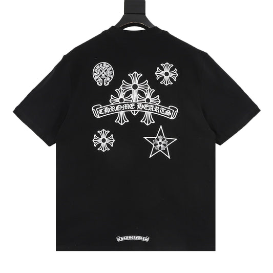 Chrome Hearts Gothic Script Cross T-Shirt product detail 2