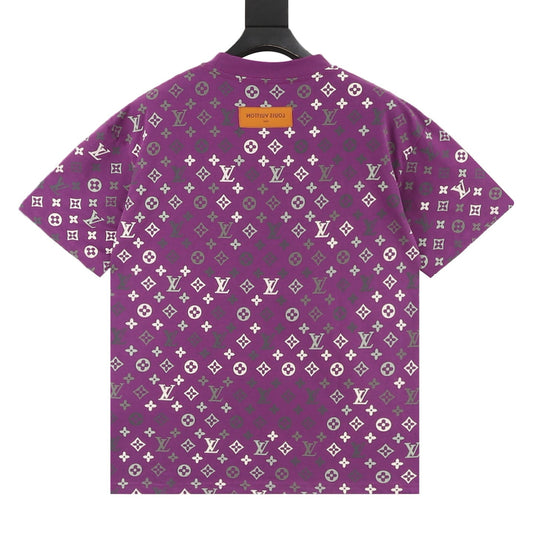 Louis Vuitton Gradient Monogram Print T-Shirt product detail 2