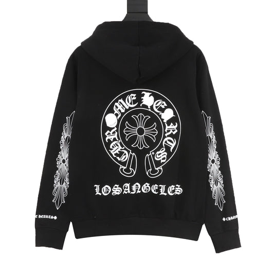 Chrome Hearts Gothic Script Sleeve Zip Jacket product detail 2
