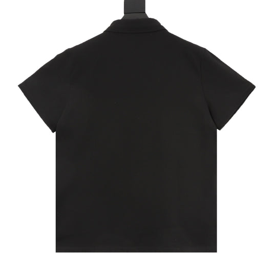Chrome Hearts Gothic Script Print Polo Shirt product detail 2