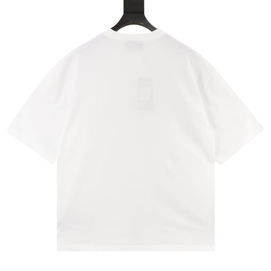 Gucci Classic Web-Stripe Letter Print T-Shirt product detail 2