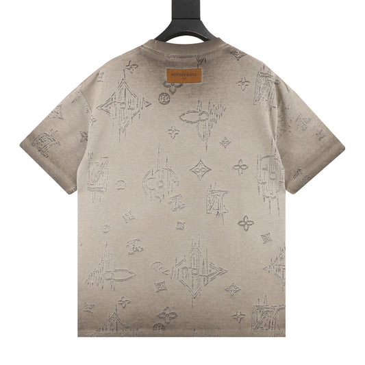 Louis Vuitton Washed Monogram Burnout T-Shirt product detail 2
