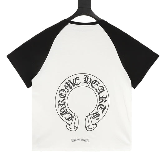 Chrome Hearts Horseshoe Print Panel T-Shirt product detail 2
