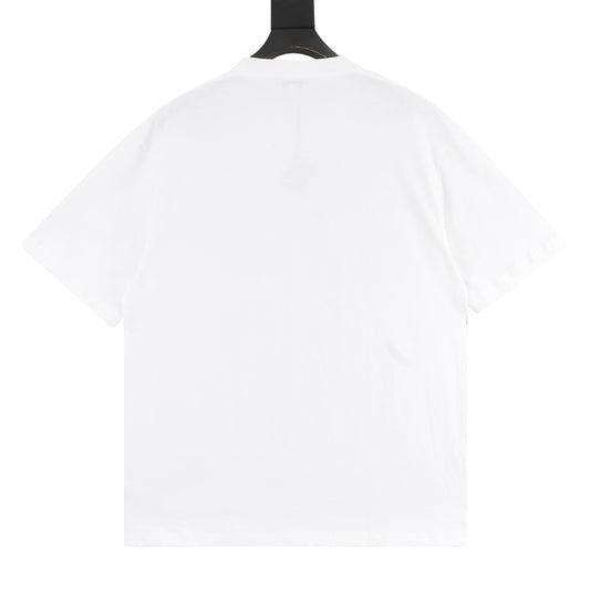 Louis Vuitton Graffiti Flower Print T-Shirt product detail 2