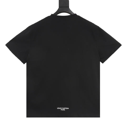 Louis Vuitton Chest-Logo Print T-Shirt - Black product detail 2