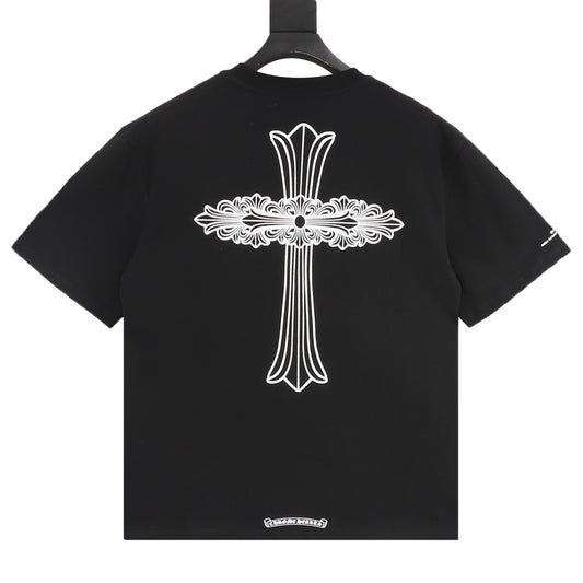Chrome Hearts Gothic Script Pocket Cross Back Print T-Shirt product detail 2