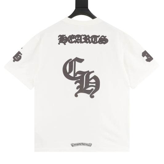 Chrome Hearts Gothic Script Patch Embroidered T-Shirt product detail 2