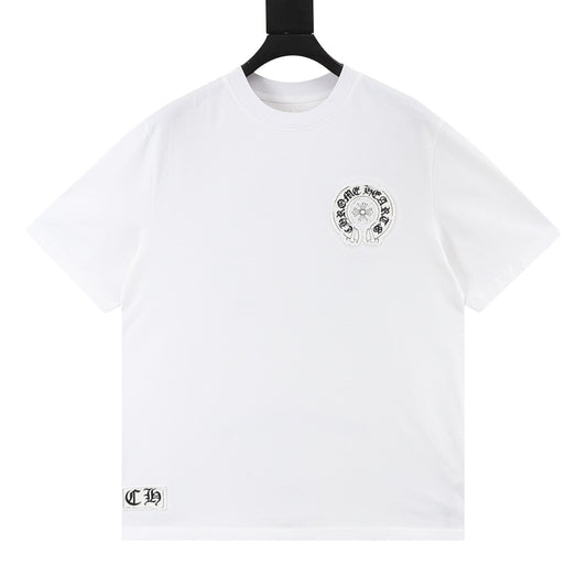 Chrome Hearts Gothic Script Cross Print T-Shirt product detail 2