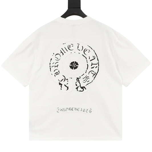 Chrome Hearts Horseshoe Cross Patch T-Shirt product detail 2