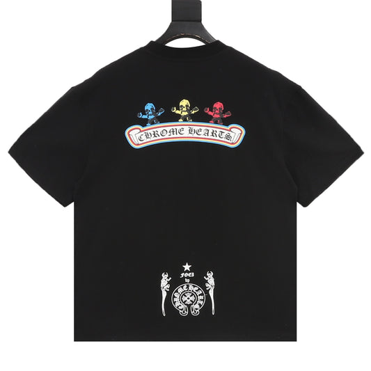 Chrome Hearts Multicolor Skull Figure T-Shirt product detail 2