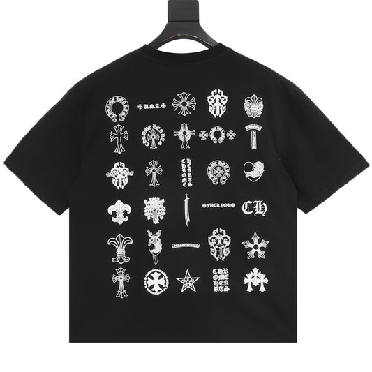 Chrome Hearts Multi-Logo Print T-Shirt product detail 2