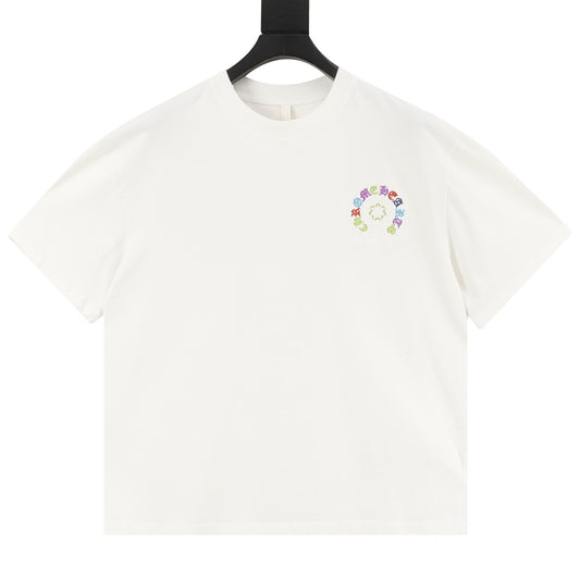 Chrome Hearts Multicolor Horseshoe Patch Embroidered T-Shirt product detail 2
