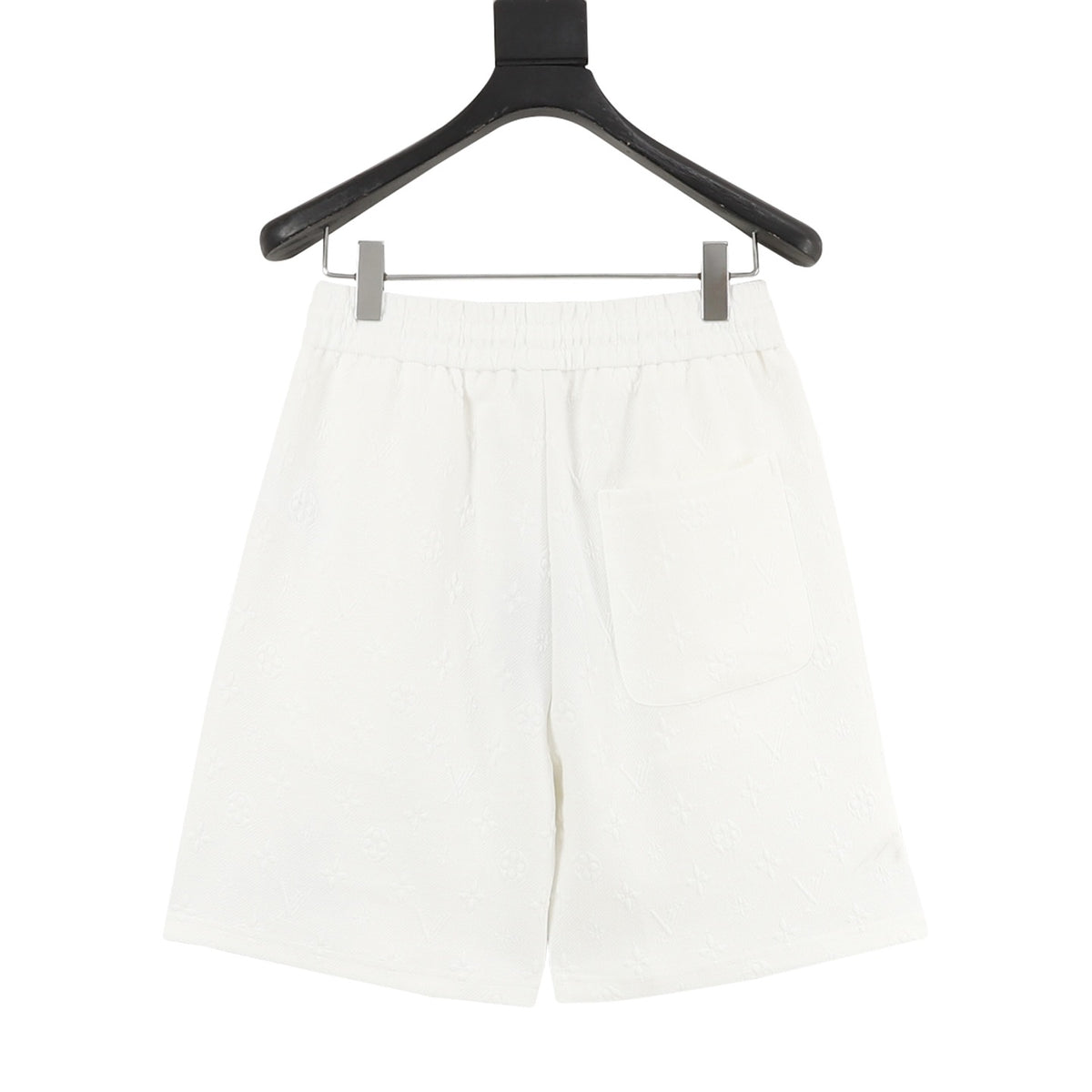 Louis Vuitton Embroidered Monogram Embossed Shorts front view