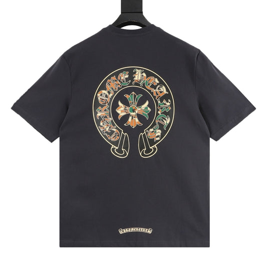 Chrome Hearts Camo Pocket Cross Print T-Shirt front view