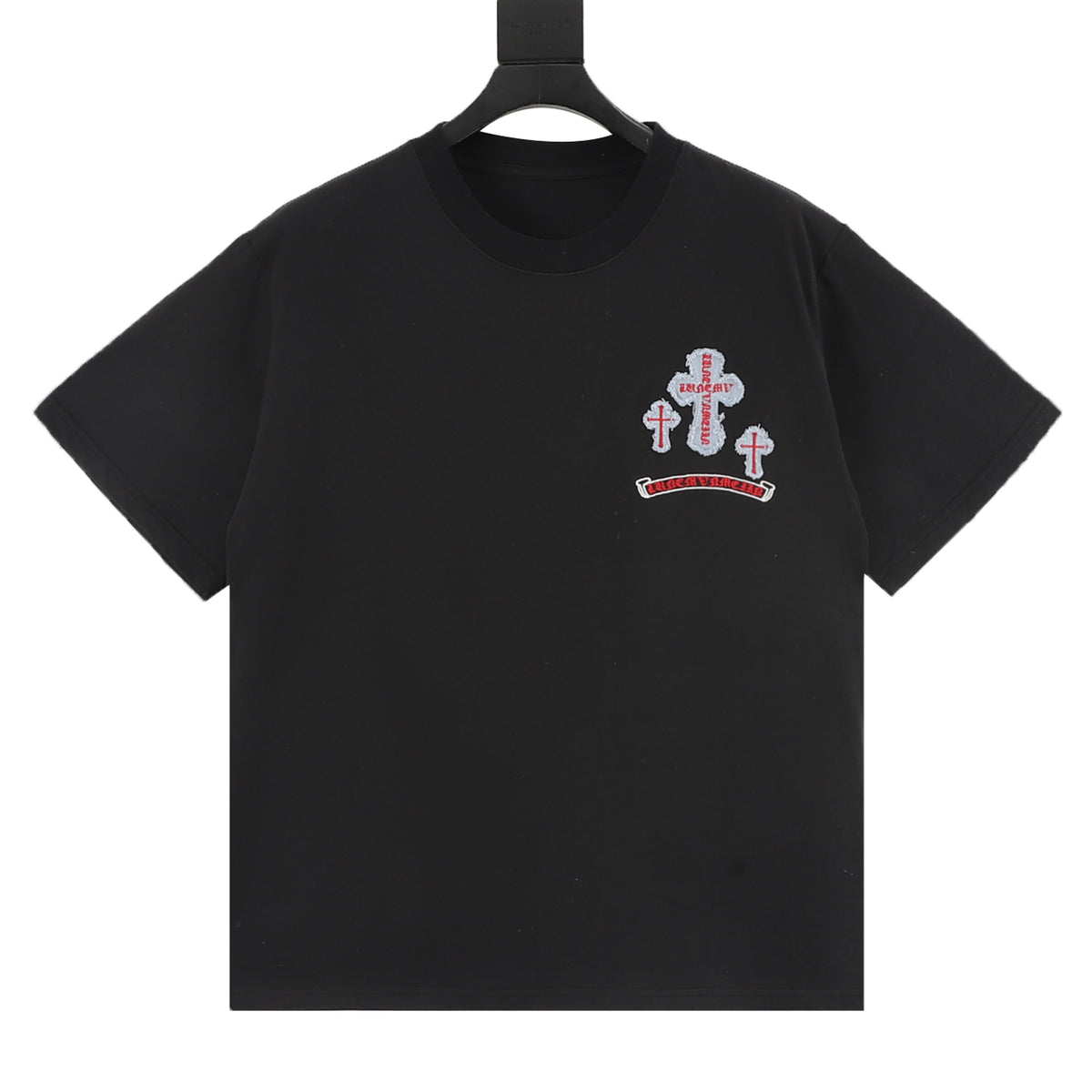 Chrome Hearts Denim Patch T-Shirt front view