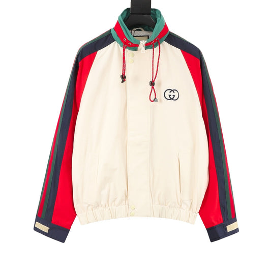 Gucci Panelled Vintage-Style Jacket front view