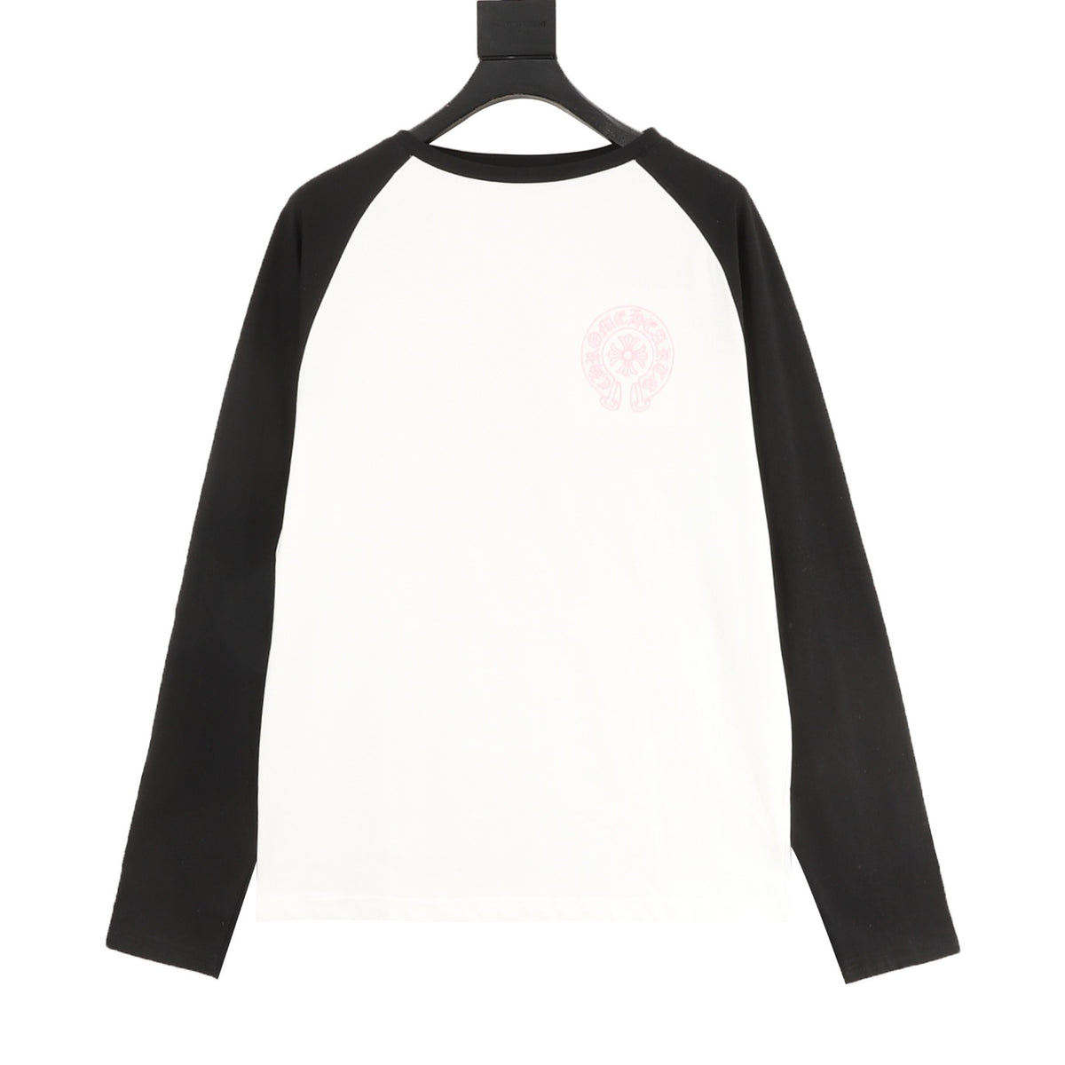 Chrome Hearts Embroidered Horseshoe Panel Long-Sleeve T-Shirt front view