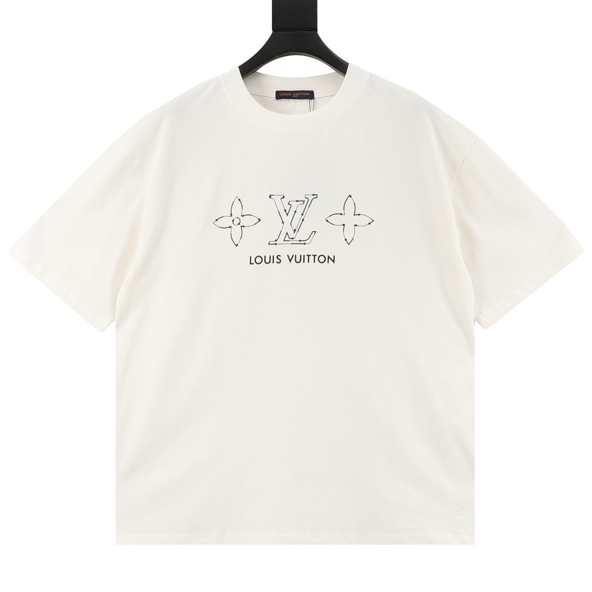 Louis Vuitton Dotted Floral T-Shirt front view