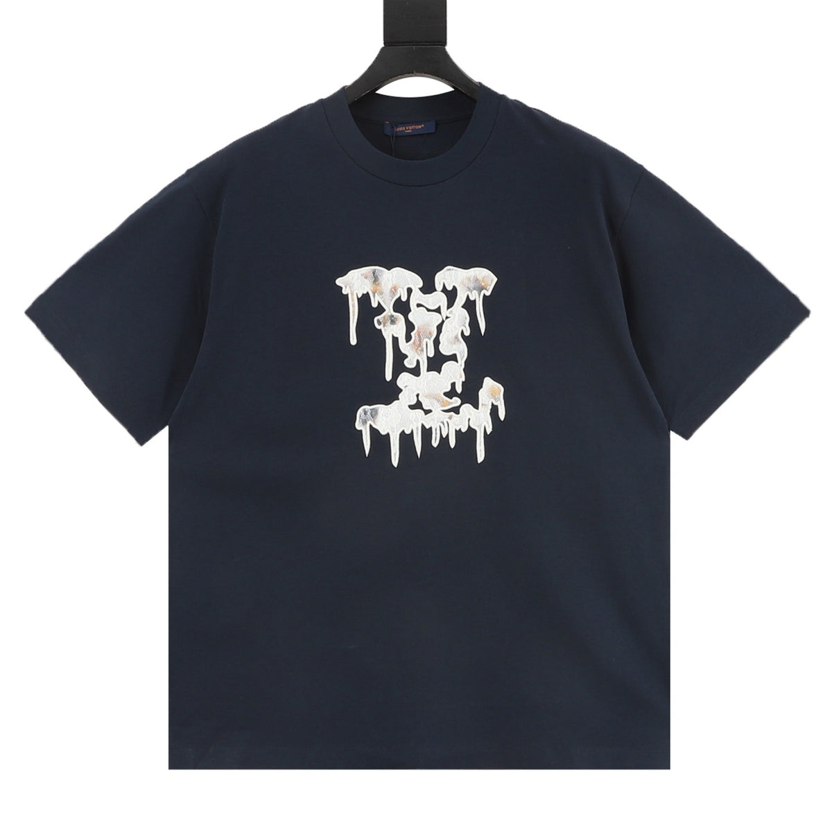 Louis Vuitton Melting Monogram Embroidered T-Shirt front view