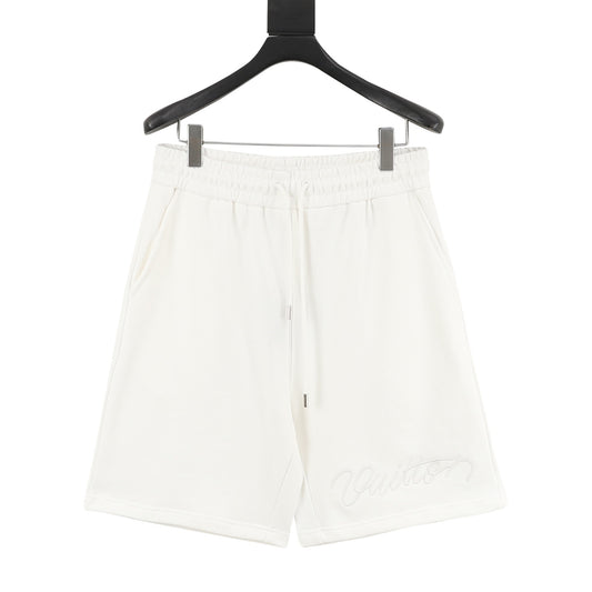 Louis Vuitton Hem Letter Shorts front view