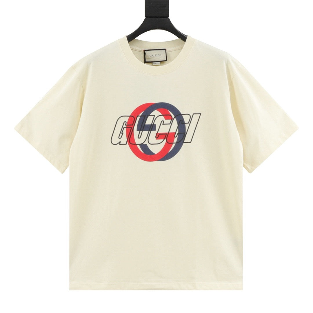 Gucci Interlocking G Puff-Print T-Shirt front view