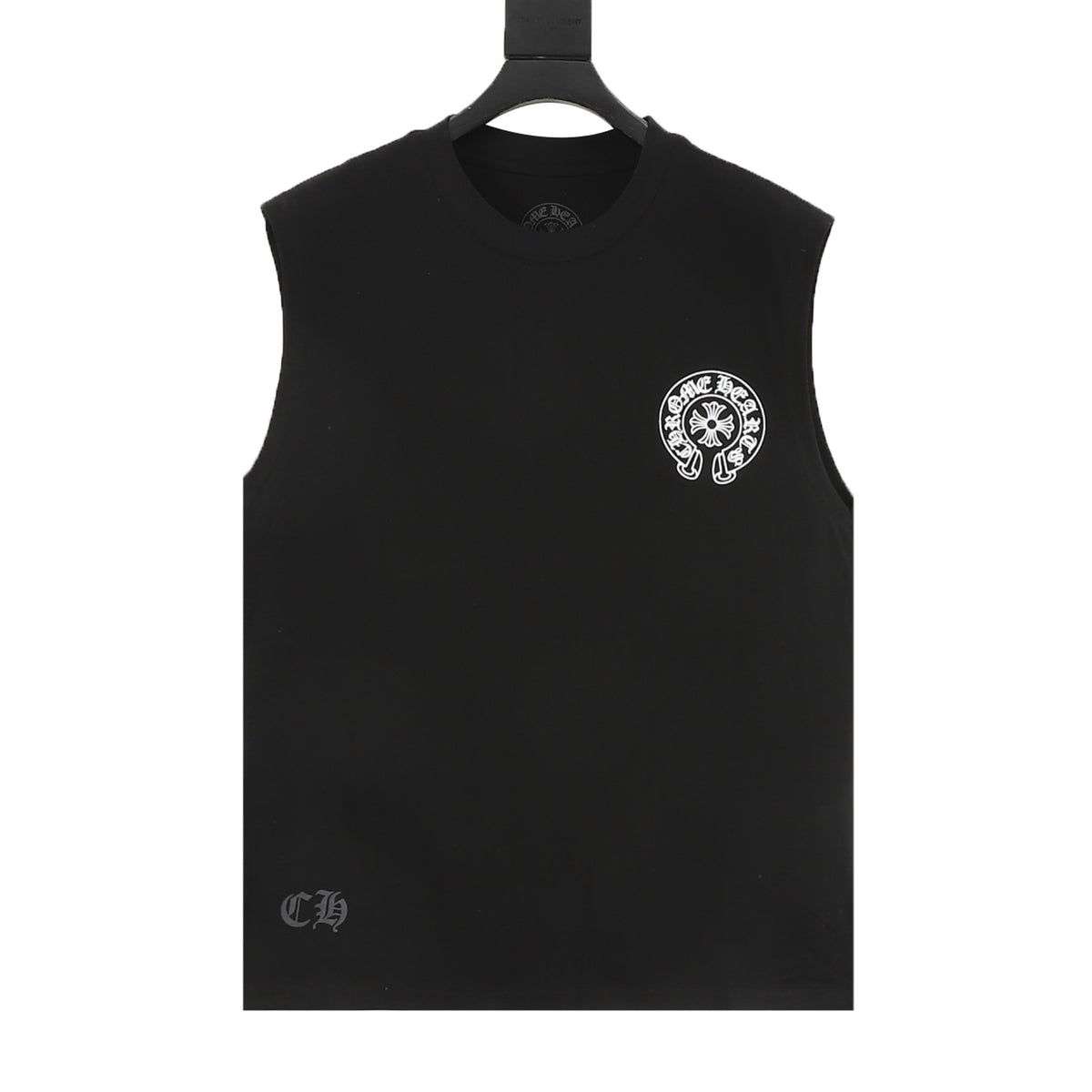 Chrome Hearts Gothic Script Horseshoe Tank Top front view