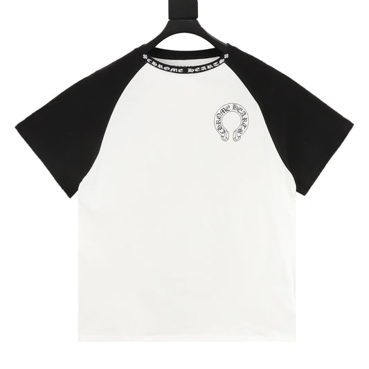 Chrome Hearts Horseshoe Print Panel T-Shirt front view
