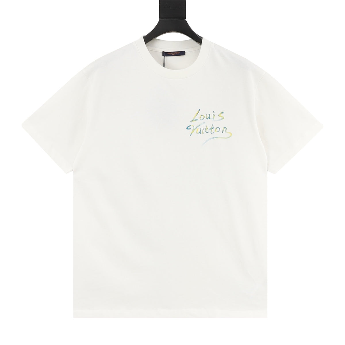 Louis Vuitton Watercolor Firework Print T-Shirt front view
