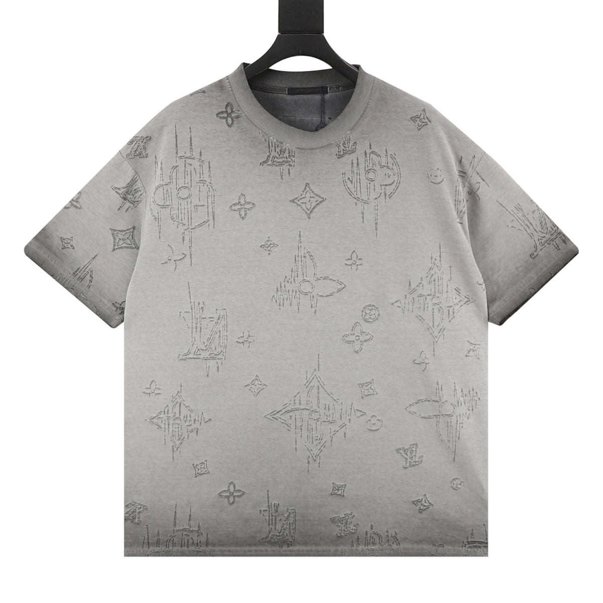 Louis Vuitton Washed Monogram Burnout T-Shirt front view
